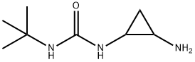 Urea, N-(2-aminocyclopropyl)-N'-(1,1-dimethylethyl)- Structural