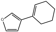 Furan, 3-(1-cyclohexen-1-yl)- Structural