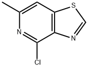Thiazolo[4,5-c]pyridine, 4-chloro-6-methyl- Structural