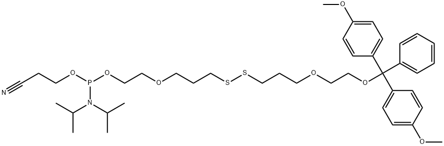 Thiol-modifier-oxa-C6-S-S CEP Structural