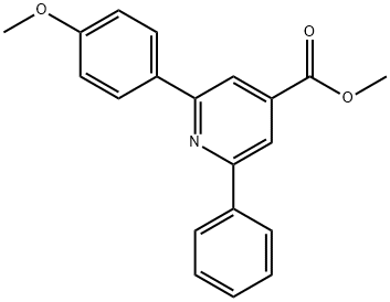 JR-9116, Methyl 2-(4-methoxyphenyl)-6-phenylpyridine-4-carboxylate, 97% Structural