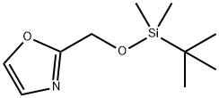 Oxazole, 2-[[[(1,1-dimethylethyl)dimethylsilyl]oxy]methyl]- Structural