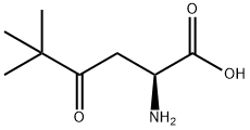 L-Norleucine, 5,5-dimethyl-4-oxo- Structural