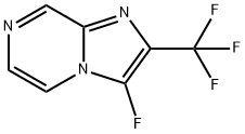 Imidazo[1,2-a]pyrazine, 3-fluoro-2-(trifluoromethyl)- Structural
