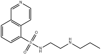 N-[2-(propylamino)ethyl]isoquinoline-5-sulfonamide Structural