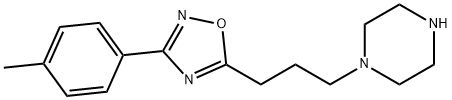 Piperazine, 1-[3-[3-(4-methylphenyl)-1,2,4-oxadiazol-5-yl]propyl]- Structural