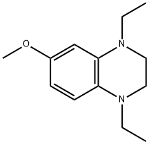 Quinoxaline, 1,4-diethyl-1,2,3,4-tetrahydro-6-methoxy- Structural