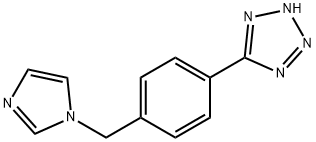 O-1G1-(tetrazo-5-yl)-4-(imidazol-1-ylmethyl)benzene Structural