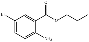 Propyl 2-Amino-5-bromobenzoate Structural