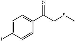 Ethanone, 1-(4-iodophenyl)-2-(methylthio)- Structural