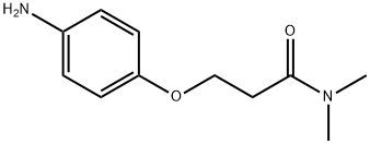 Propanamide, 3-(4-aminophenoxy)-N,N-dimethyl- Structural