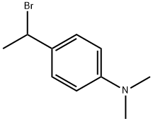 Benzenamine, 4-(1-bromoethyl)-N,N-dimethyl- Structural