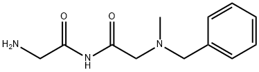 Glycinamide, glycyl-N-methyl-N-(phenylmethyl)- Structural