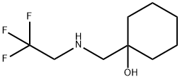 Cyclohexanol, 1-[[(2,2,2-trifluoroethyl)amino]methyl]- Structural