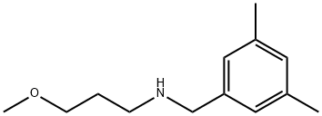 Benzenemethanamine, N-(3-methoxypropyl)-3,5-dimethyl- Structural
