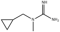 Guanidine, N-(cyclopropylmethyl)-N-methyl- Structural