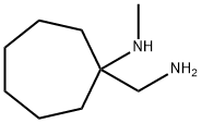 Cycloheptanemethanamine, 1-(methylamino)- Structural