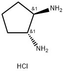 trans-Cyclopentane-1,2-diamine hydrochloride Structural