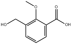 Benzoic acid, 3-(hydroxymethyl)-2-methoxy- Structural