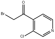 Ethanone, 2-bromo-1-(3-chloro-4-pyridinyl)- Structural