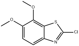 Benzothiazole, 2-chloro-6,7-dimethoxy- Structural