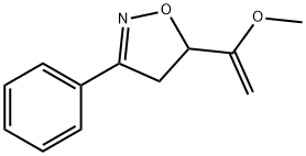 Isoxazole, 4,5-dihydro-5-(1-methoxyethenyl)-3-phenyl- Structural