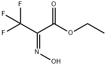 Propanoic acid, 3,3,3-trifluoro-2-(hydroxyimino)-, ethyl ester, (2E)- Structural