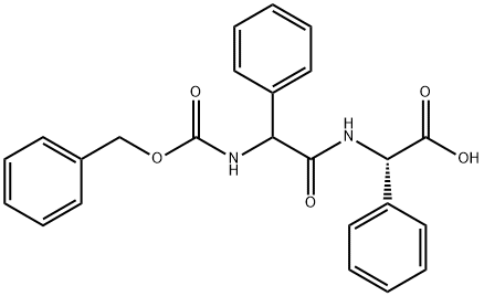 Glycine, (2S)-2-phenyl-N-[(phenylmethoxy)carbonyl]glycyl-2-phenyl-, (2S)- Structural
