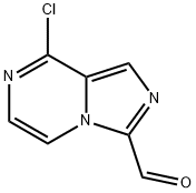 Imidazo[1,5-a]pyrazine-3-carboxaldehyde, 8-chloro- Structural
