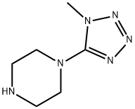 Piperazine, 1-(1-methyl-1H-tetrazol-5-yl)- Structural