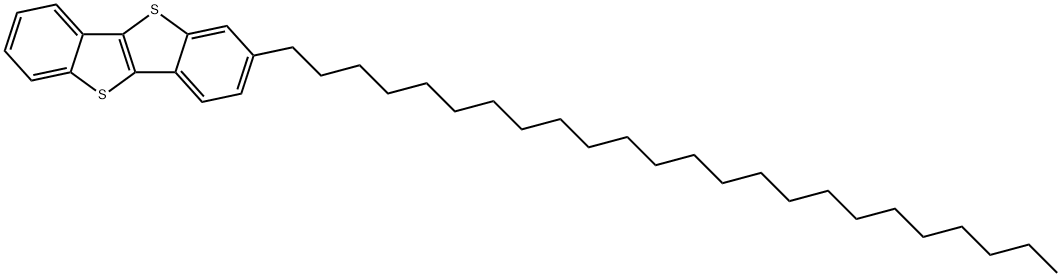 Benzo[d][1]benzothieno[3,2-b]thiophene, 2-tetracosyl- Structural