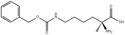 L-Lysine, 2-methyl-N6-[(phenylmethoxy)carbonyl]- Structural