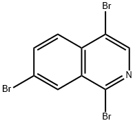 Isoquinoline, 1,4,7-tribromo- Structural