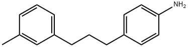 Benzenamine, 4-[3-(3-methylphenyl)propyl]- Structural