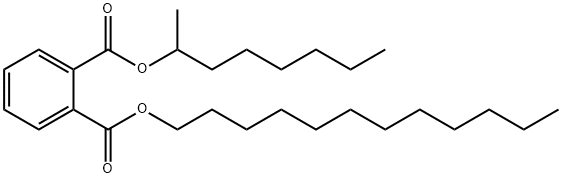 n-Dodecyl-n-octyl phthalate Structural