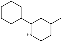 Piperidine, 2-cyclohexyl-4-methyl- Structural