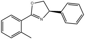 Oxazole, 4,5-dihydro-2-(2-methylphenyl)-4-phenyl-, (4R)- Structural
