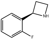 Azetidine, 2-(2-fluorophenyl)-, (2R)-