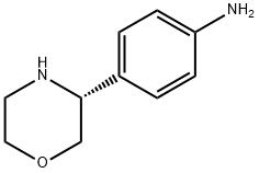 Benzenamine, 4-(3R)-3-morpholinyl- Structural
