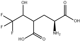 Glutamic acid, 4-(2,2,2-trifluoro-1-hydroxyethyl)- Structural