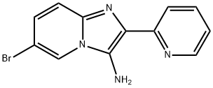 Imidazo[1,2-a]pyridin-3-amine, 6-bromo-2-(2-pyridinyl)- Structural