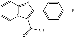 Imidazo[1,2-a]pyridine-3-carboxylic acid, 2-(4-fluorophenyl)- Structural