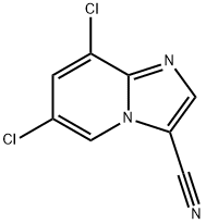 Imidazo[1,2-a]pyridine-3-carbonitrile, 6,8-dichloro- Structural