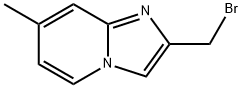 Imidazo[1,2-a]pyridine, 2-(bromomethyl)-7-methyl- Structural