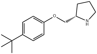 Pyrrolidine, 2-[[4-(1,1-dimethylethyl)phenoxy]methyl]-, (2S)- Structural