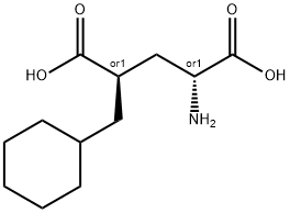 D-Glutamic acid, 4-(cyclohexylmethyl)-, (2R,4R)-rel- Structural