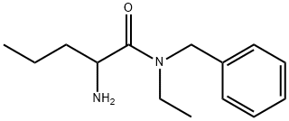 Pentanamide, 2-amino-N-ethyl-N-(phenylmethyl)- Structural