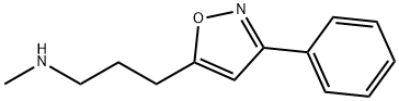 Methyl[3-(3-phenyl-1,2-oxazol-5-yl)propyl]amine Structural