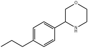 Morpholine, 3-(4-propylphenyl)- Structural