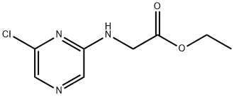 Glycine, N-(6-chloro-2-pyrazinyl)-, ethyl ester Structural